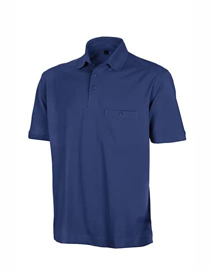 Apex Pocket Polo Shirt - Royal