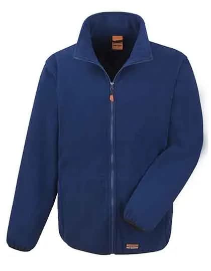 Heavy Duty Microfleece Jacket - Navy