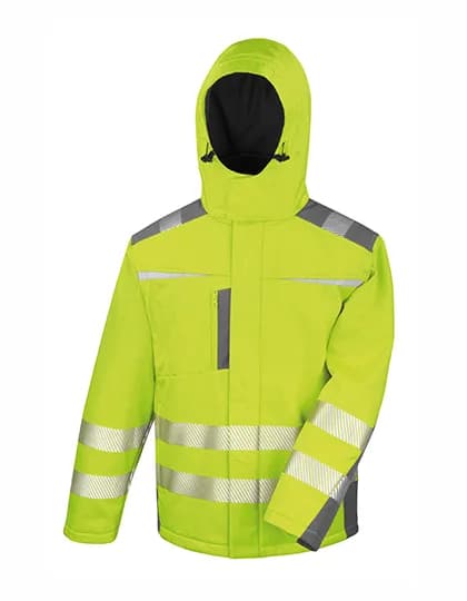 Dynamic Softshell Coat - Fluorescent Yellow