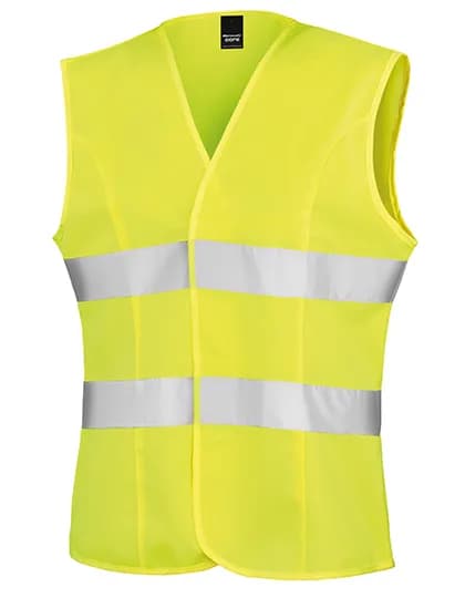 Women´s Enhanced Visibility Fitted Tabard - Fluorescent Yellow