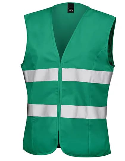 Women´s Enhanced Visibility Fitted Tabard - Paramedic Green