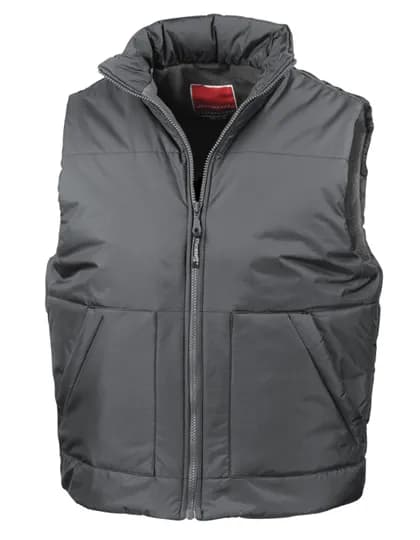 Fleeced Lined Bodywarmer - Dark Grey