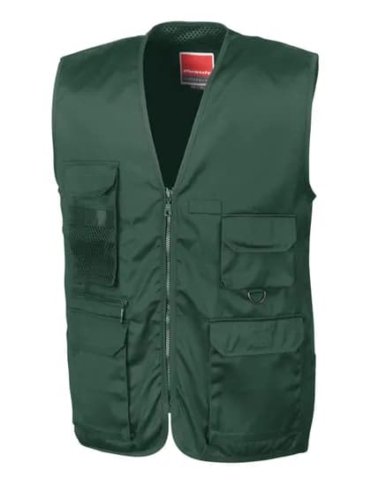 Safari Waistcoat - Lichen Green