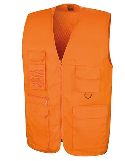 Safari Waistcoat - Orange