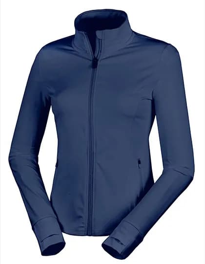 Recycled Womens Fitness Jacket - Navy