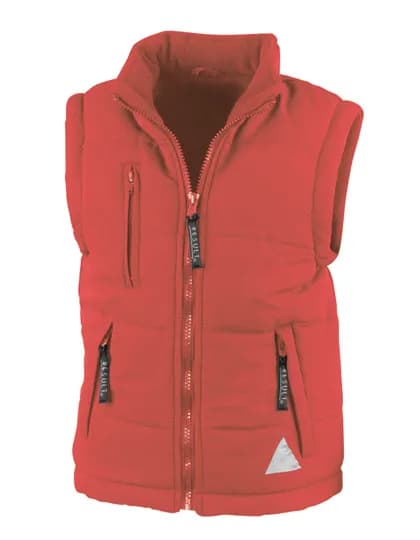 Junior Ultra Padded Bodywarmer - Red