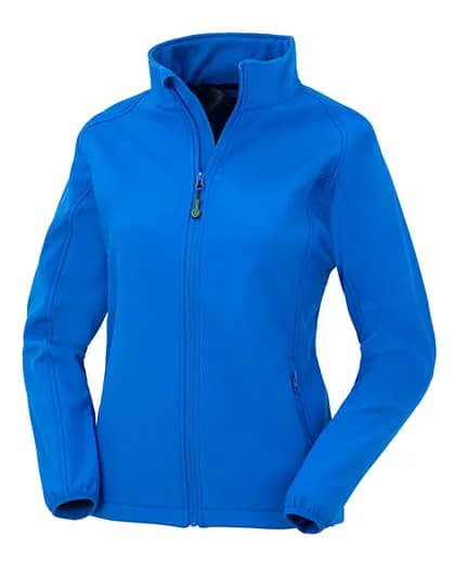 Women´s Recycled 2-Layer Printable Softshell Jacket - Royal