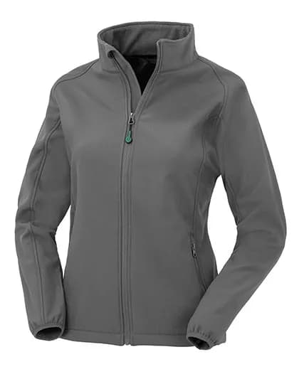 Women´s Recycled 2-Layer Printable Softshell Jacket - Workguard Grey