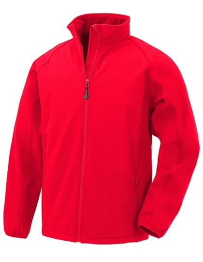 Men´s Recycled 2-Layer Printable Softshell Jacket - Red