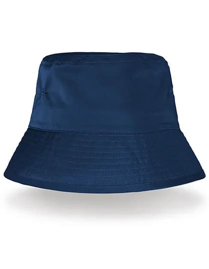 Recycled Bound Edge Bucket Hat - Navy