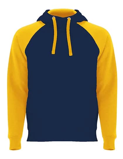 Badet Hooded Sweatshirt - Cobalt Blue 201/Golden Yellow 96