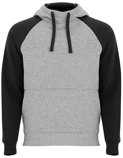 Badet Hooded Sweatshirt - Heather Grey 58/Black 02