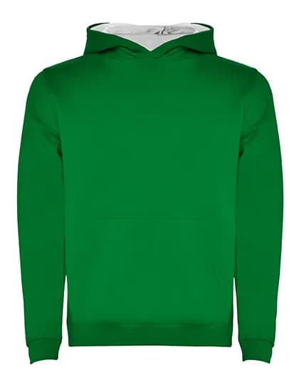Kids´ Urban Hooded Sweatshirt - Kelly Green 20/White 01