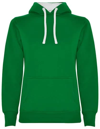 Women´s Urban Hooded Sweatshirt - Kelly Green 20/White 01