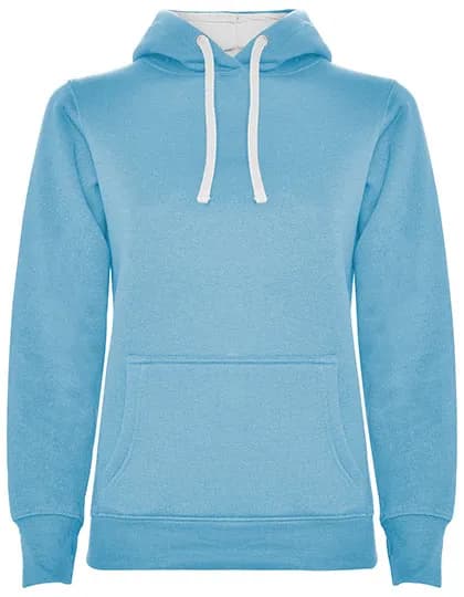 Women´s Urban Hooded Sweatshirt - Sky Blue 10/White 01