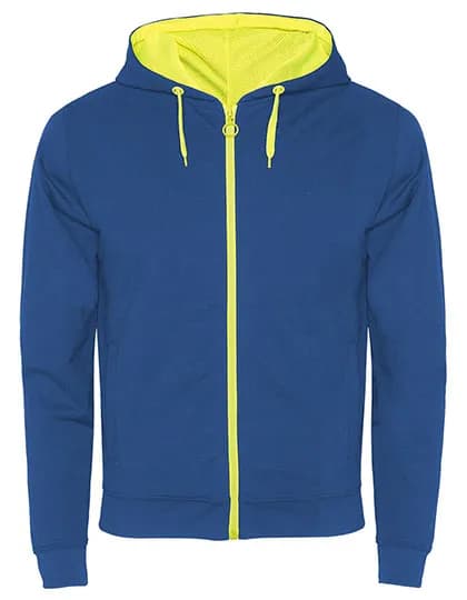 Fuji Sweat-Jacket - Royal Blue 05/Fluor Yellow 221