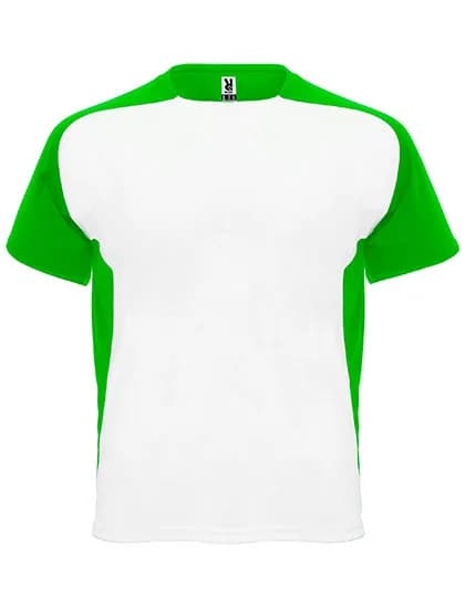 Bugatti T-Shirt - White 01/Fern Green 226