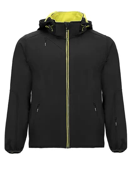 Siberia Softshell Jacket - Black 02/Lime Punch 235