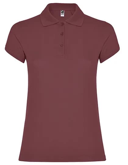 Women´s Star Poloshirt - Berry Red 169
