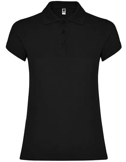 Women´s Star Poloshirt - Black 02