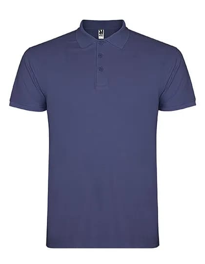 Men´s Star Poloshirt - Denim Blue 86
