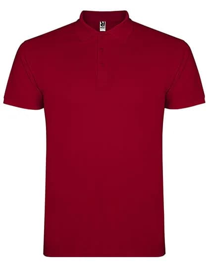 Men´s Star Poloshirt - Garnet Red 57