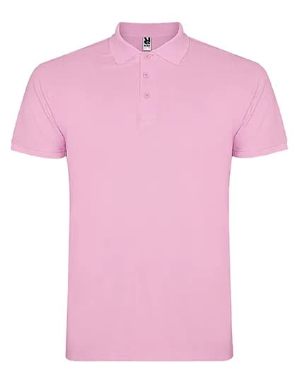Men´s Star Poloshirt - Light Pink 48