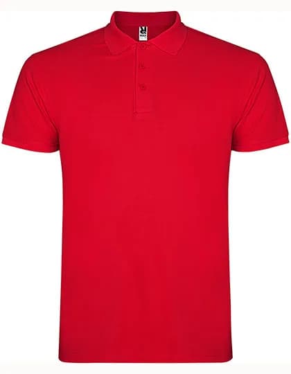 Men´s Star Poloshirt - Red 60