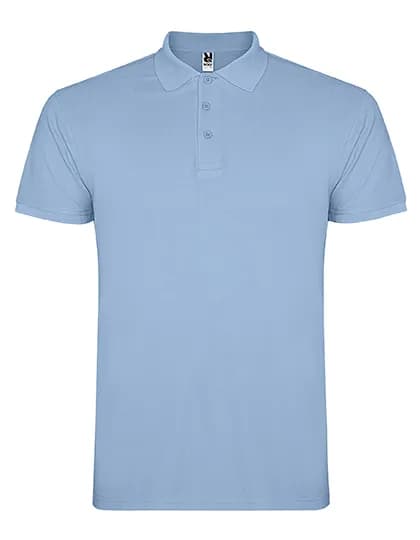 Men´s Star Poloshirt - Sky Blue 10
