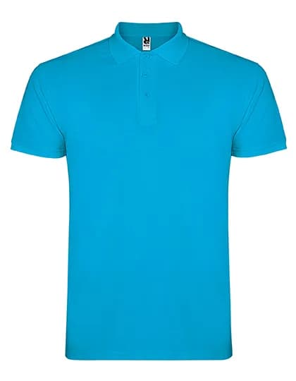 Men´s Star Poloshirt - Turquoise 12