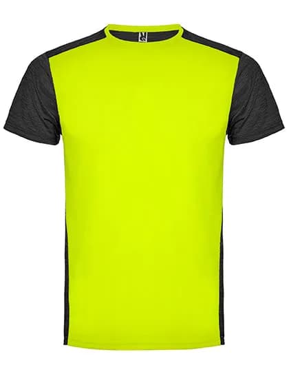 Men´s Zolder T-Shirt - Fluor Yellow 221/Heather Black 243