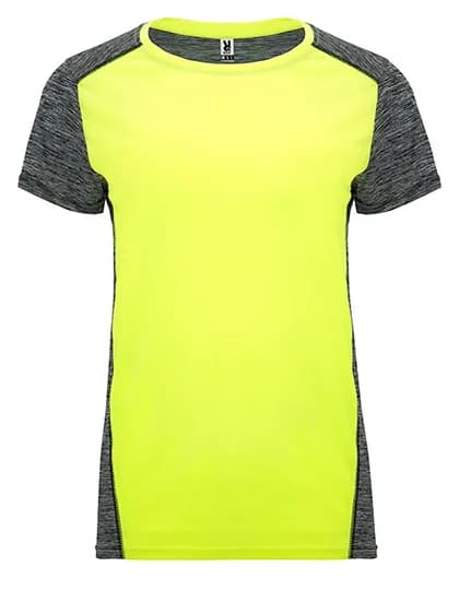 Women´s Zolder T-Shirt - Fluor Yellow 221/Heather Black 243