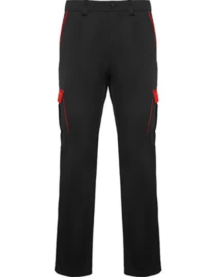 Trousers Trooper - Black 02/Red 60