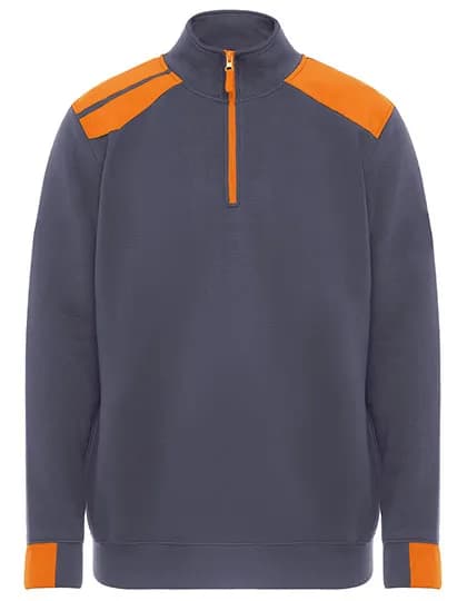 Troyer Sweatshirt Maverick - Lead 23/Orange 31