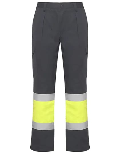 Soan Trousers - Lead 23/Fluor Yellow 221