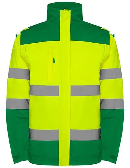 Epsylon Parka - Garden Green 52/Fluor Yellow 221