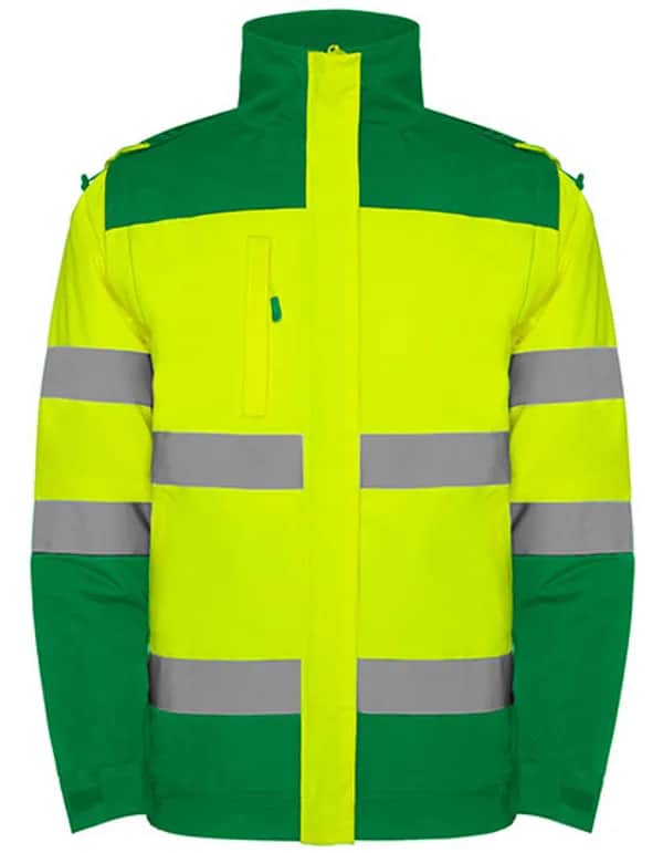 Epsylon Parka - Garden Green 52/Fluor Yellow 221