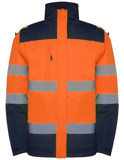 Epsylon Parka - Navy Blue 55/Fluor Orange 223