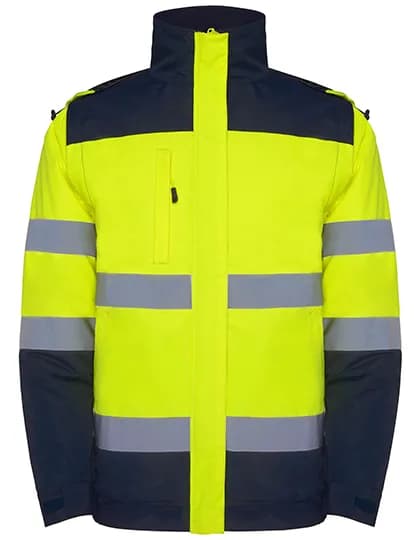 Epsylon Parka - Navy Blue 55/Fluor Yellow 221