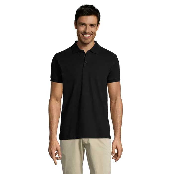 PRIME HERREN POLO 200g - PRIME MEN - Schwarz