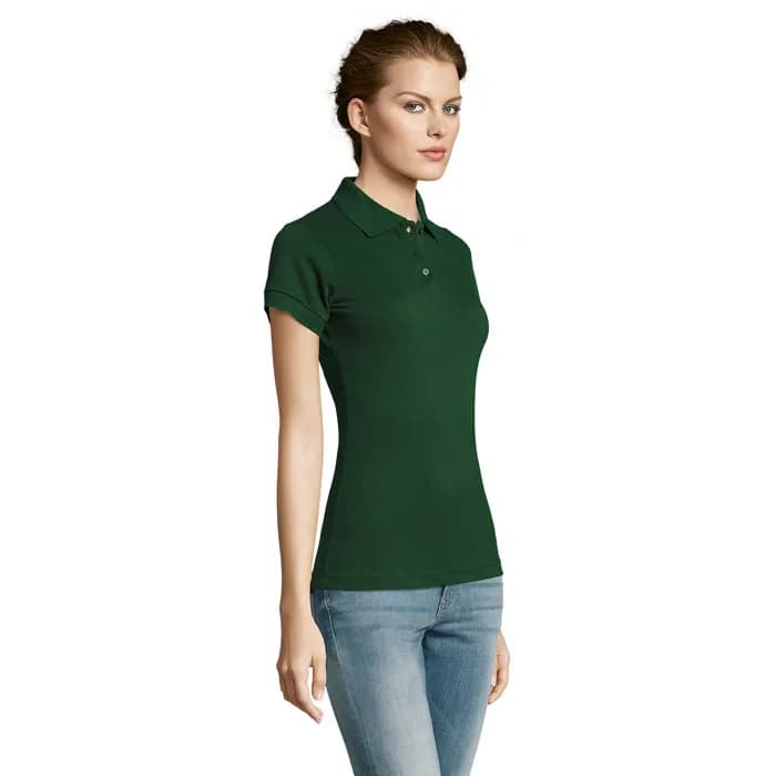 PRIME DAMEN POLO 200g - PRIME WOMEN - Bottle Green