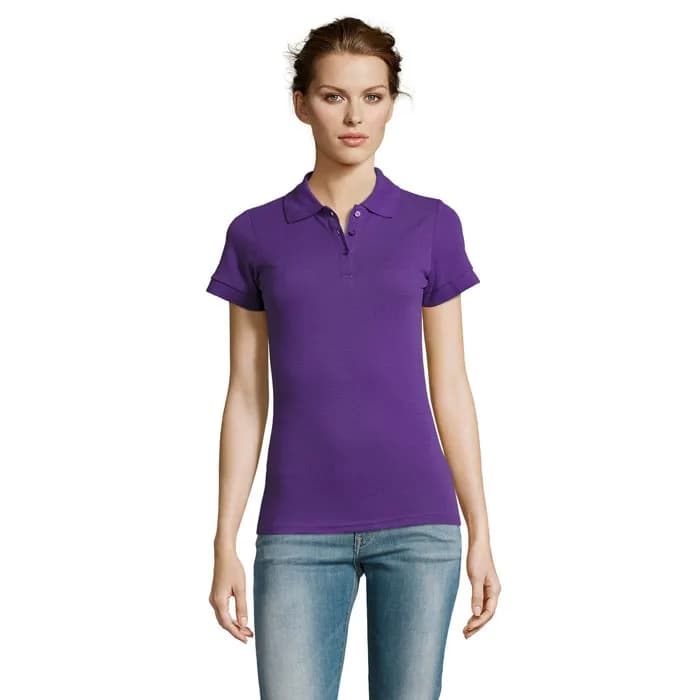 PRIME DAMEN POLO 200g - PRIME WOMEN - Dark Purple