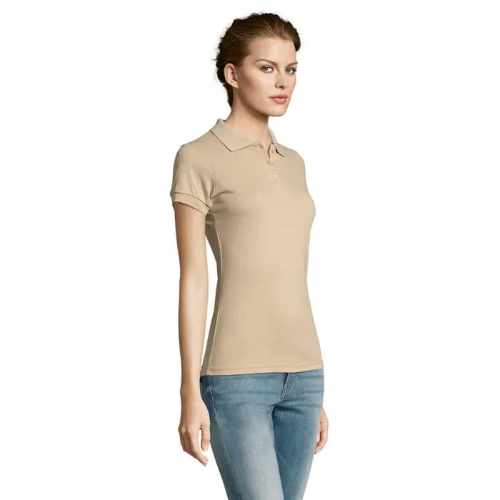 PRIME DAMEN POLO 200g - PRIME WOMEN - Sand