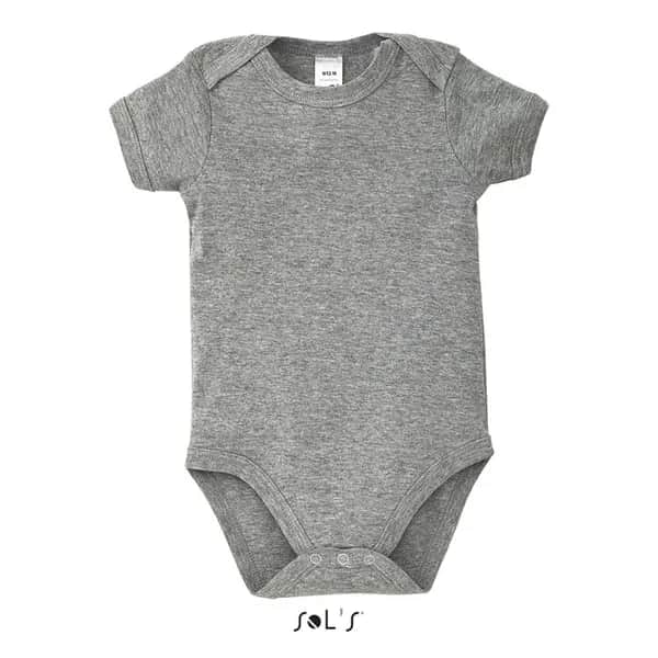 BAMBINO BABY BODYSUIT - BAMBINO - Graue Melange