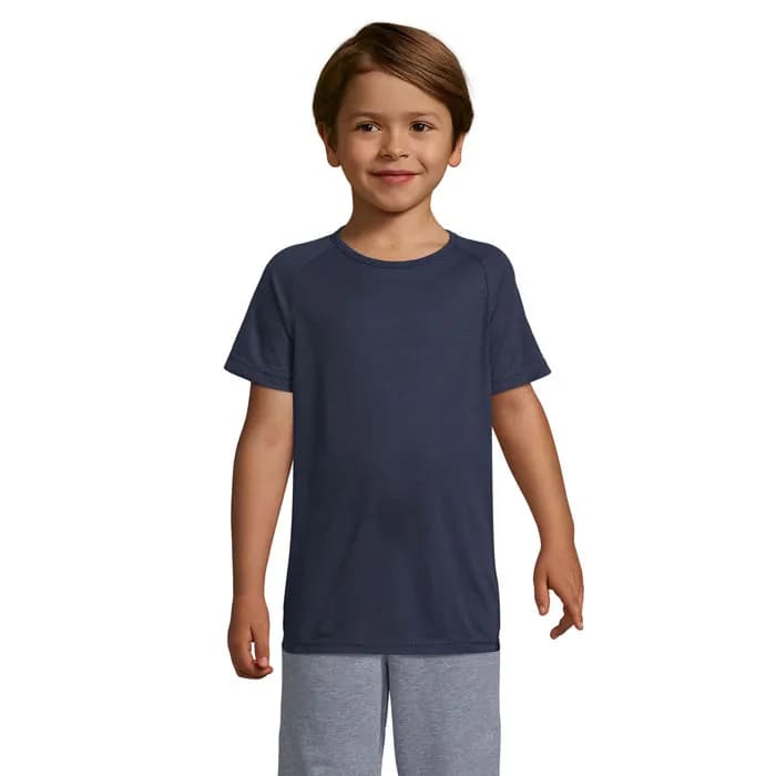 SPORTY KINDERT-SHIRT 140g - SPORTY KIDS - French Navy