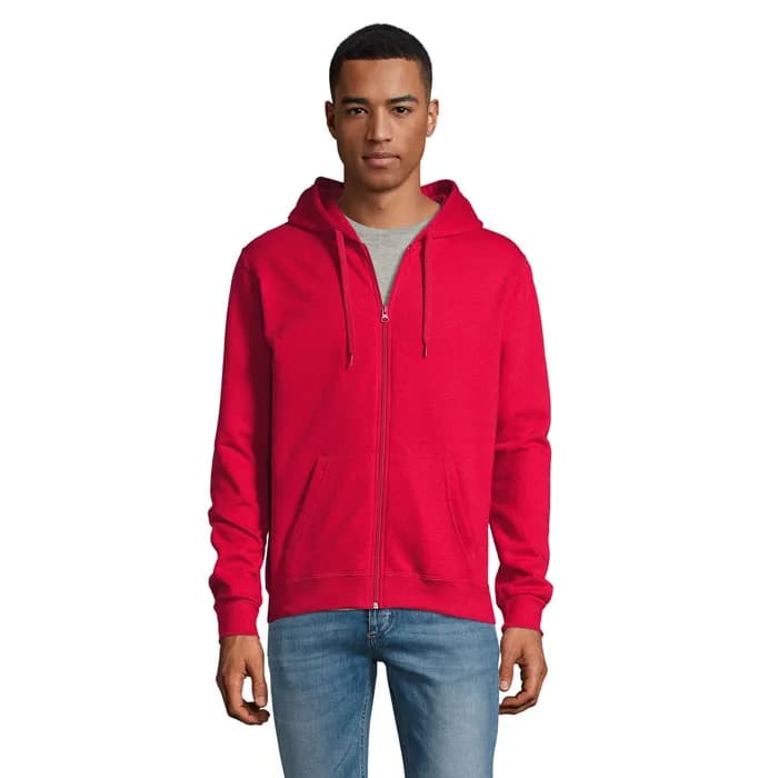 STONE UNI HOODIE 260g - STONE - Red