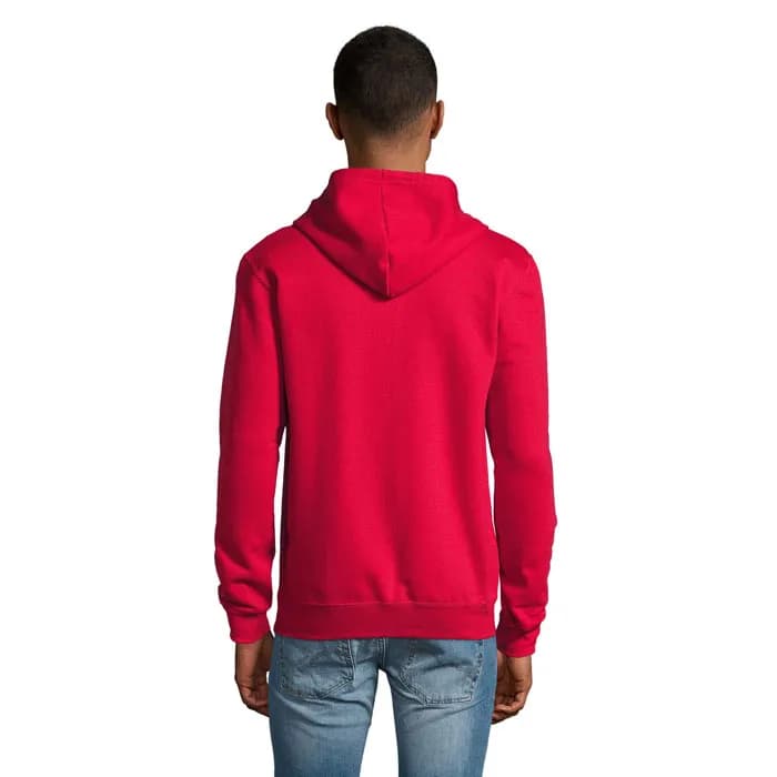STONE UNI HOODIE 260g - STONE - Red