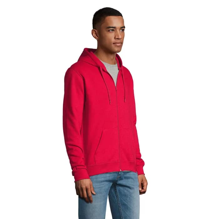 STONE UNI HOODIE 260g - STONE - Red