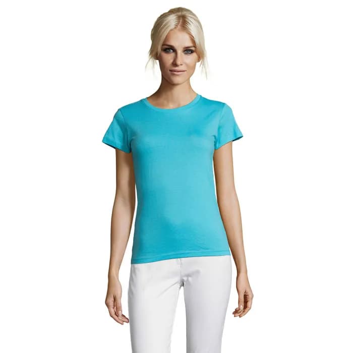 REGENT DAMENT-SHIRT 150g - REGENT WOMEN - Atoll-Blau