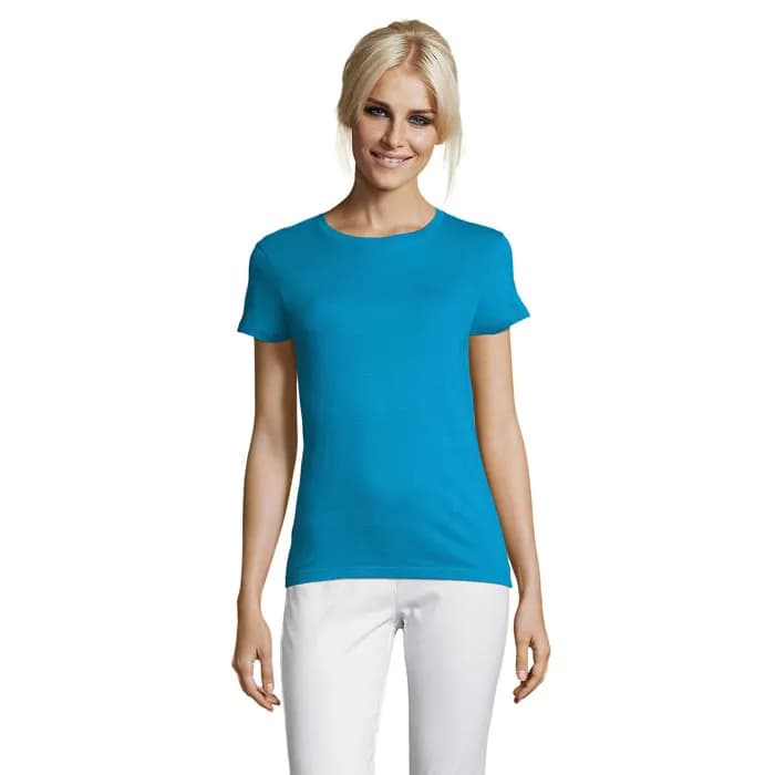 REGENT DAMENT-SHIRT 150g - REGENT WOMEN - Aqua